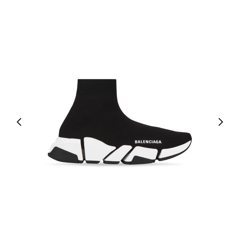 Balenciaga Monochrome Sock Sneakers (LIKE NEW)